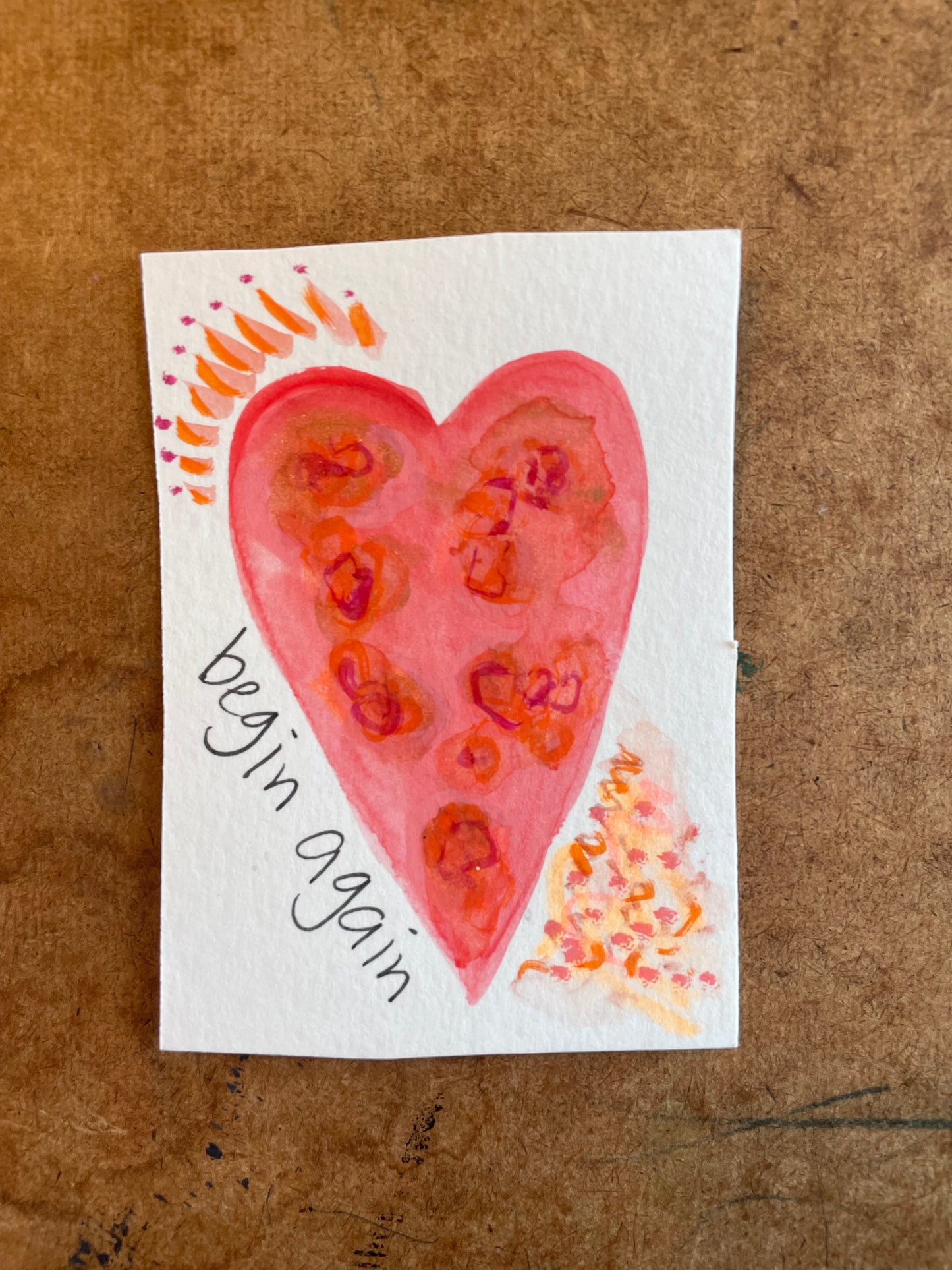 Mini Mantra Hearts