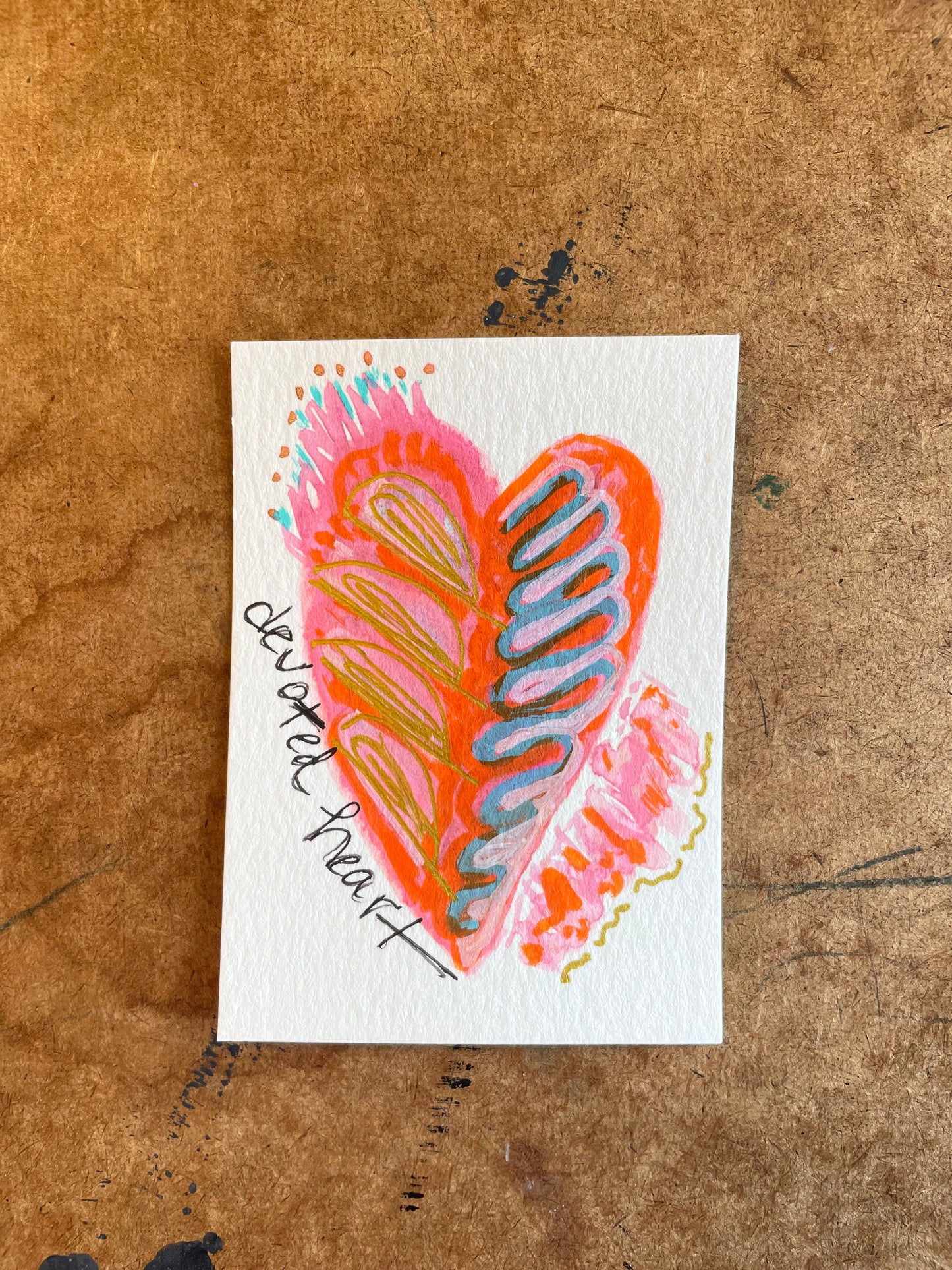 Mini Mantra Hearts