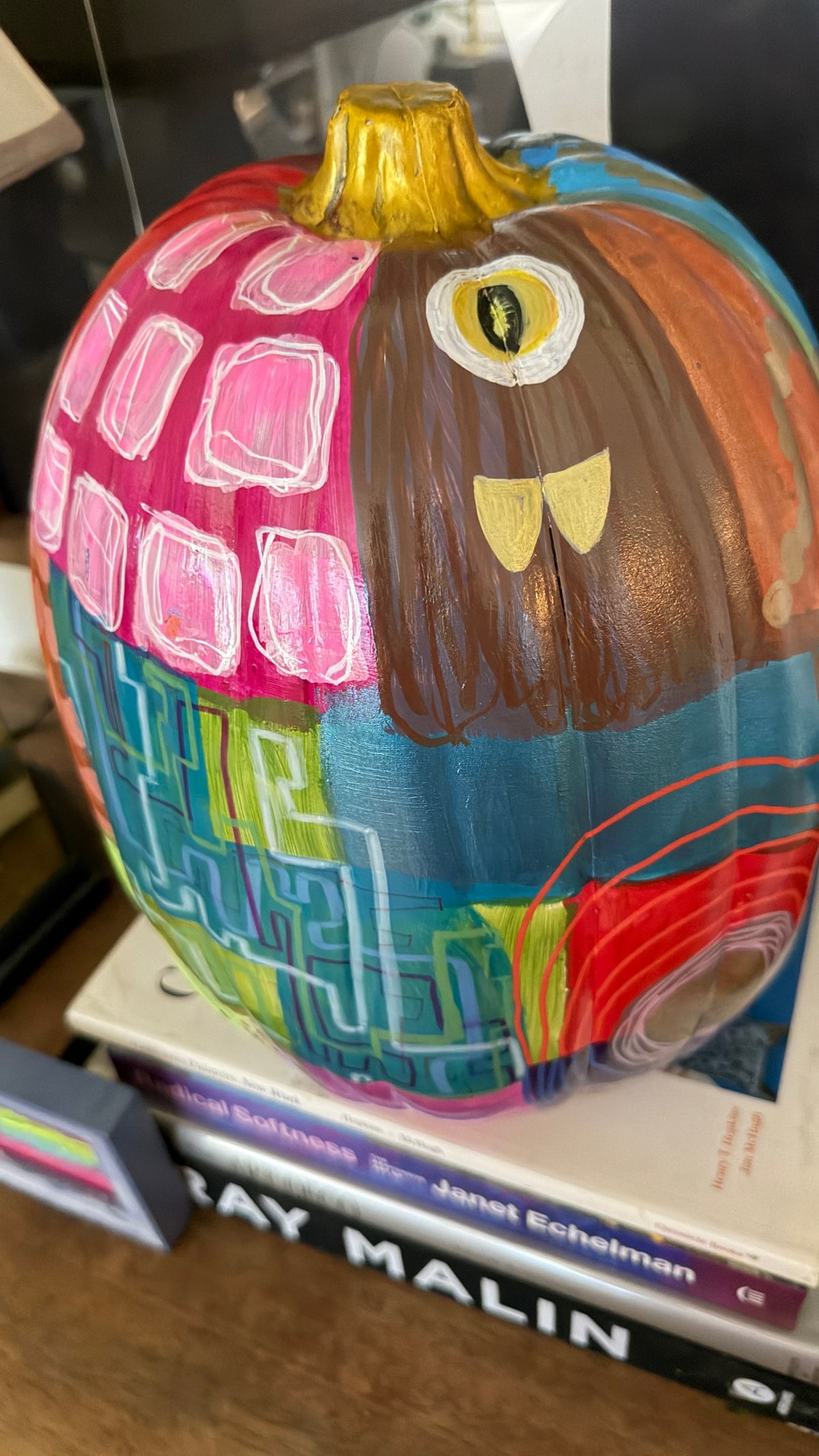 Argyle Pumpkin | 12" tall
