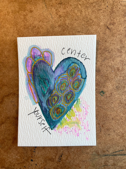 Mini Mantra Hearts