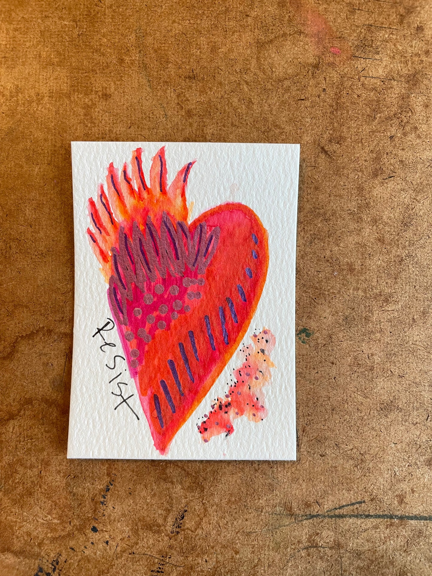 Mini Mantra Hearts