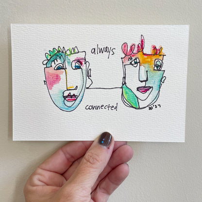 Abstract Face: Always Connected