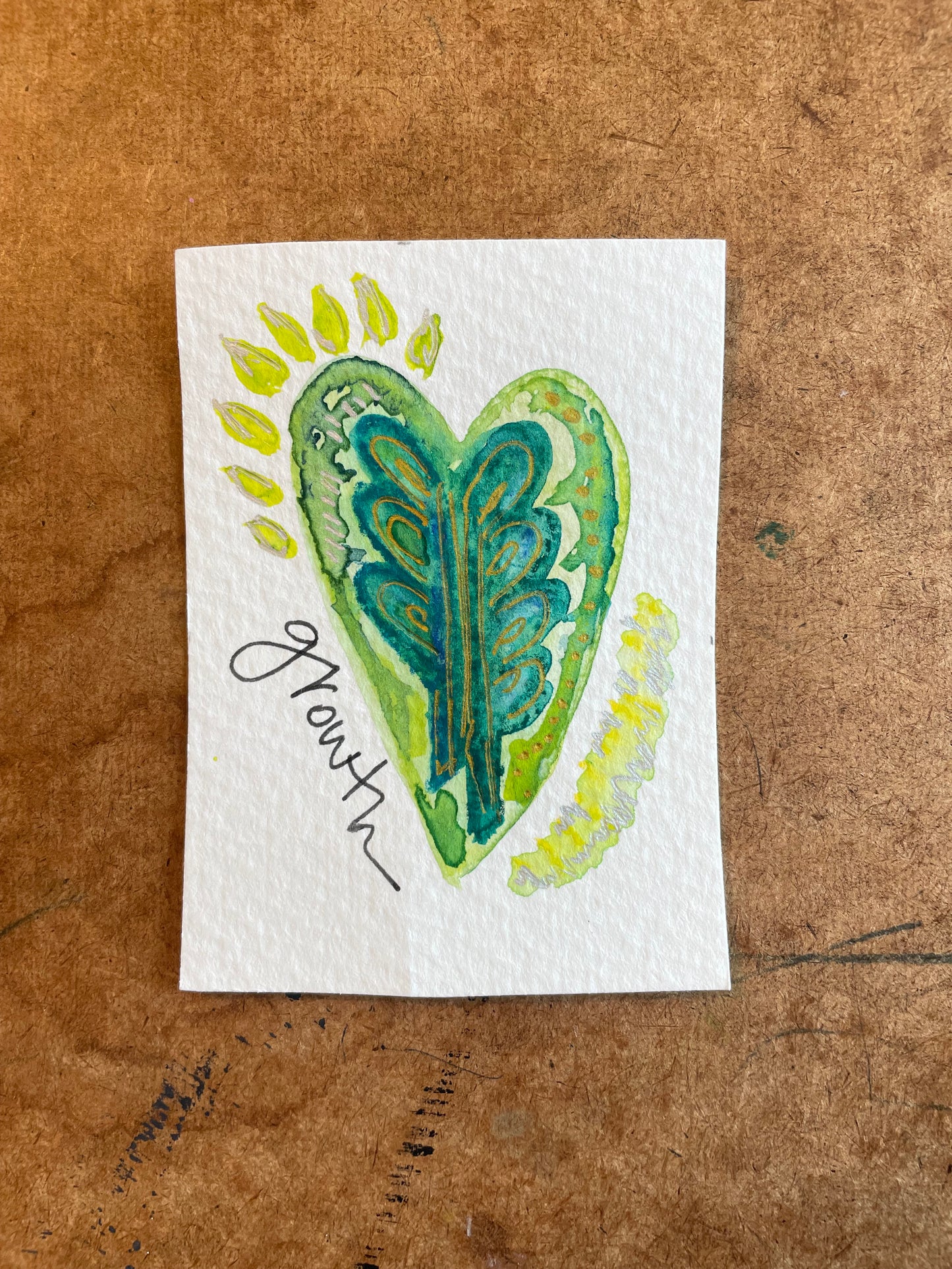 Mini Mantra Hearts