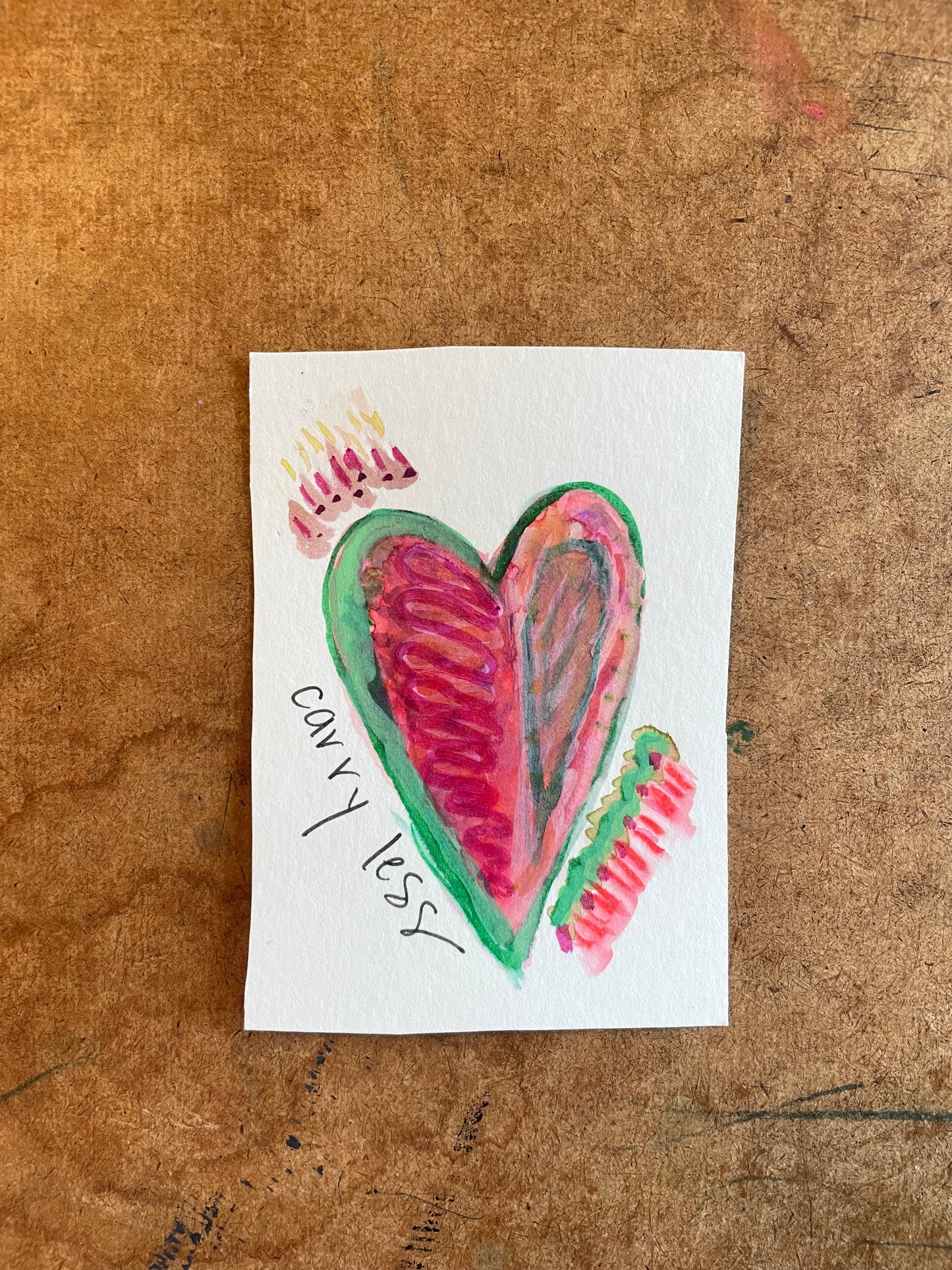 Mini Mantra Hearts