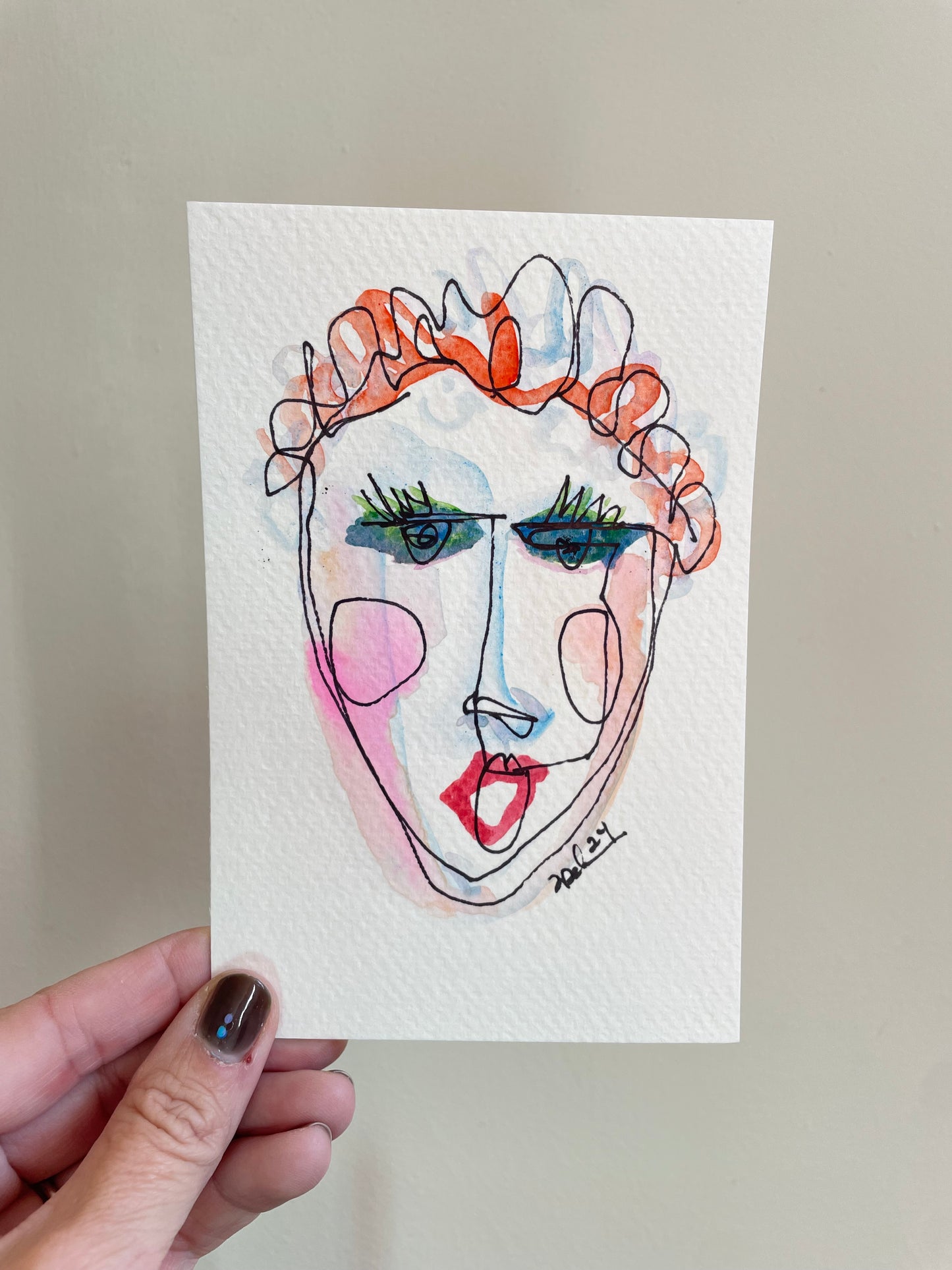 Abstract Face: Fancy Makeover