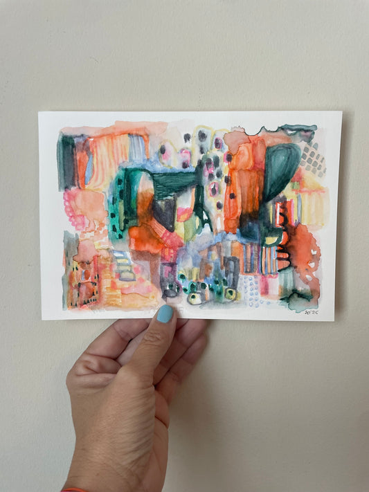 Abstract: The Train Ride In