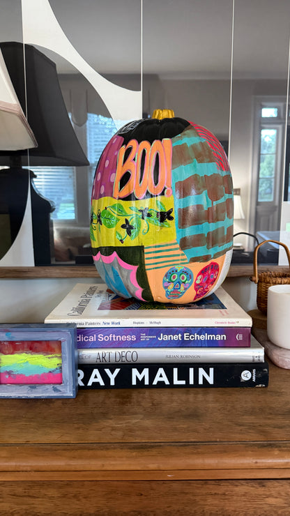 Boo Pumpkin | 12" tall