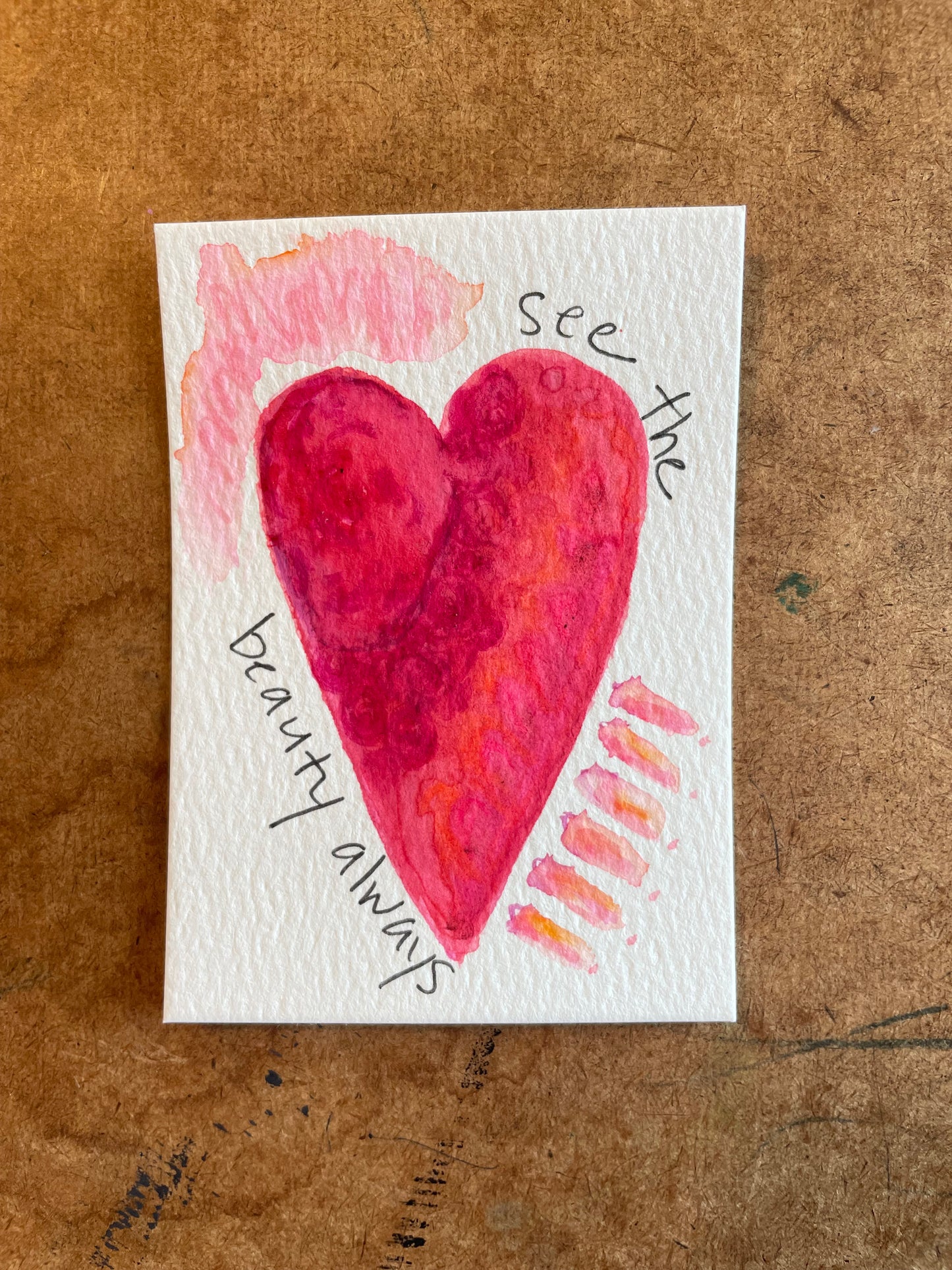 Mini Mantra Hearts