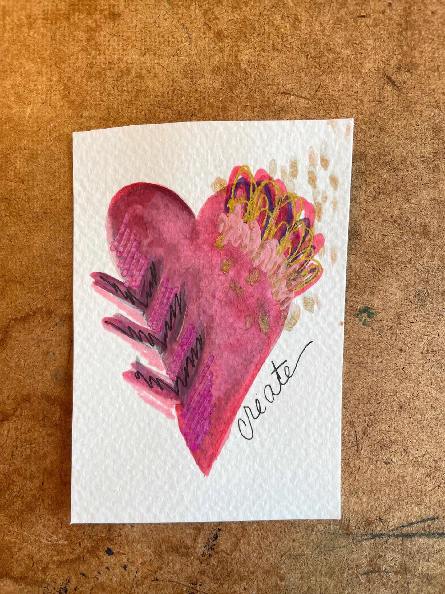 Mini Mantra Hearts