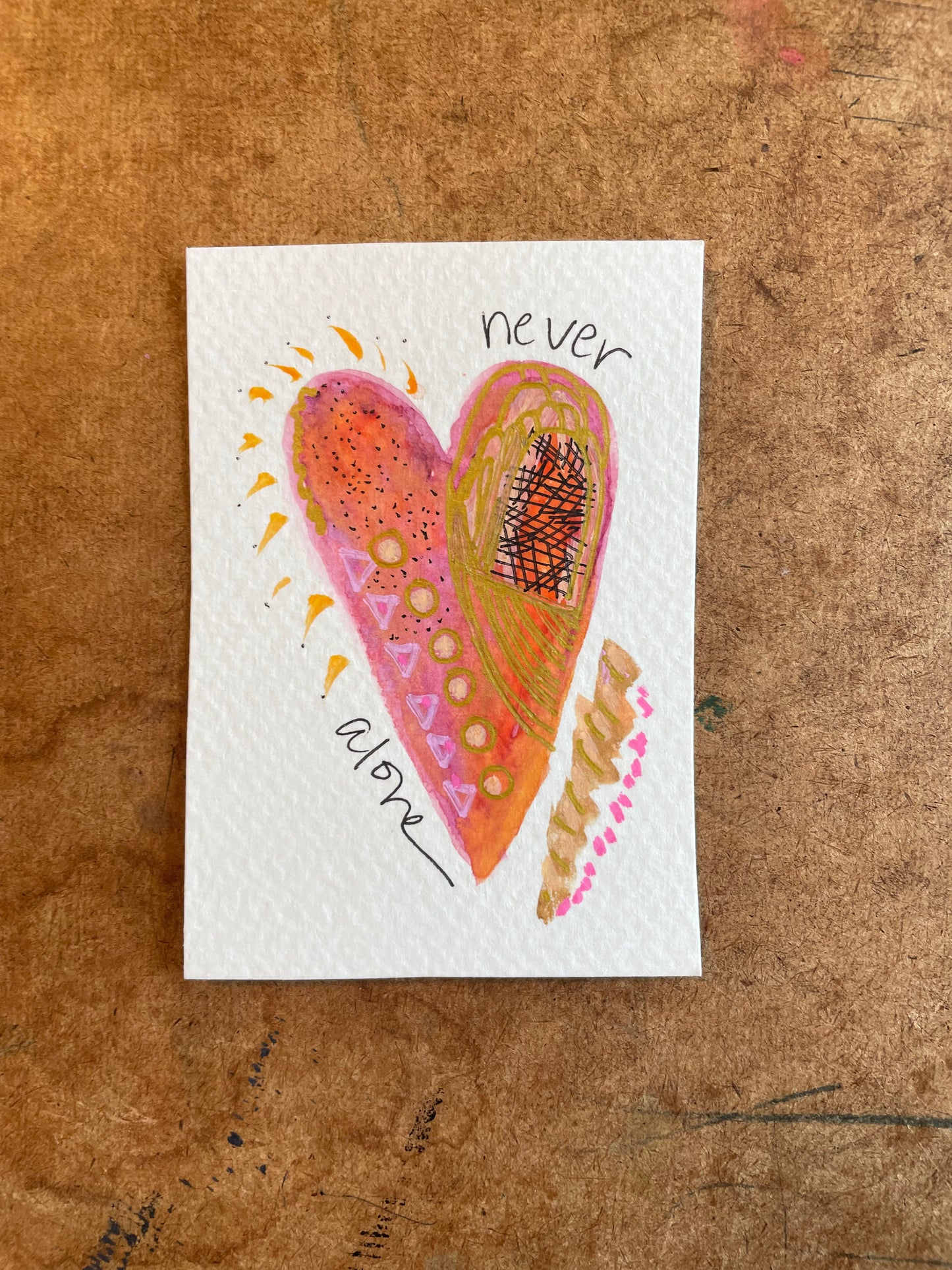 Mini Mantra Hearts