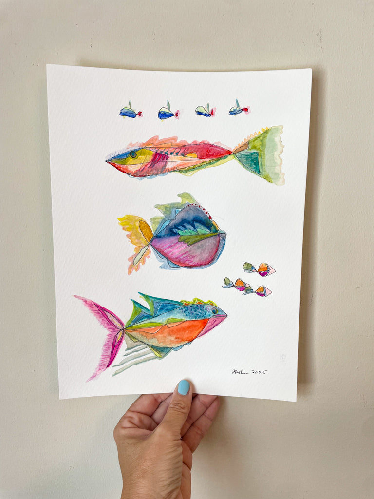 Fish: Bobbers, Blinkers, and 3 Big Guys