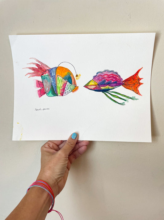 Fish: Coal Miner + Ruffle Backed Dragger