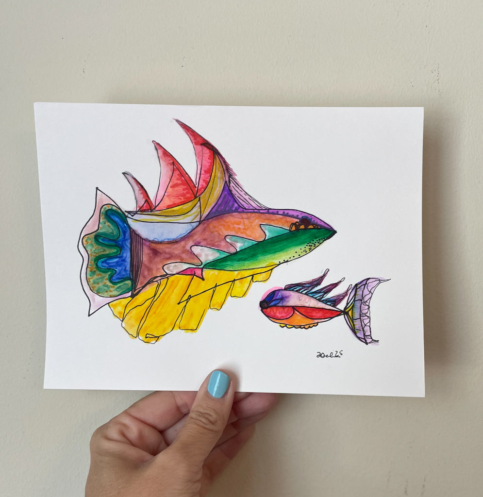 Fish: Fancy Skirt  + Petal Eye